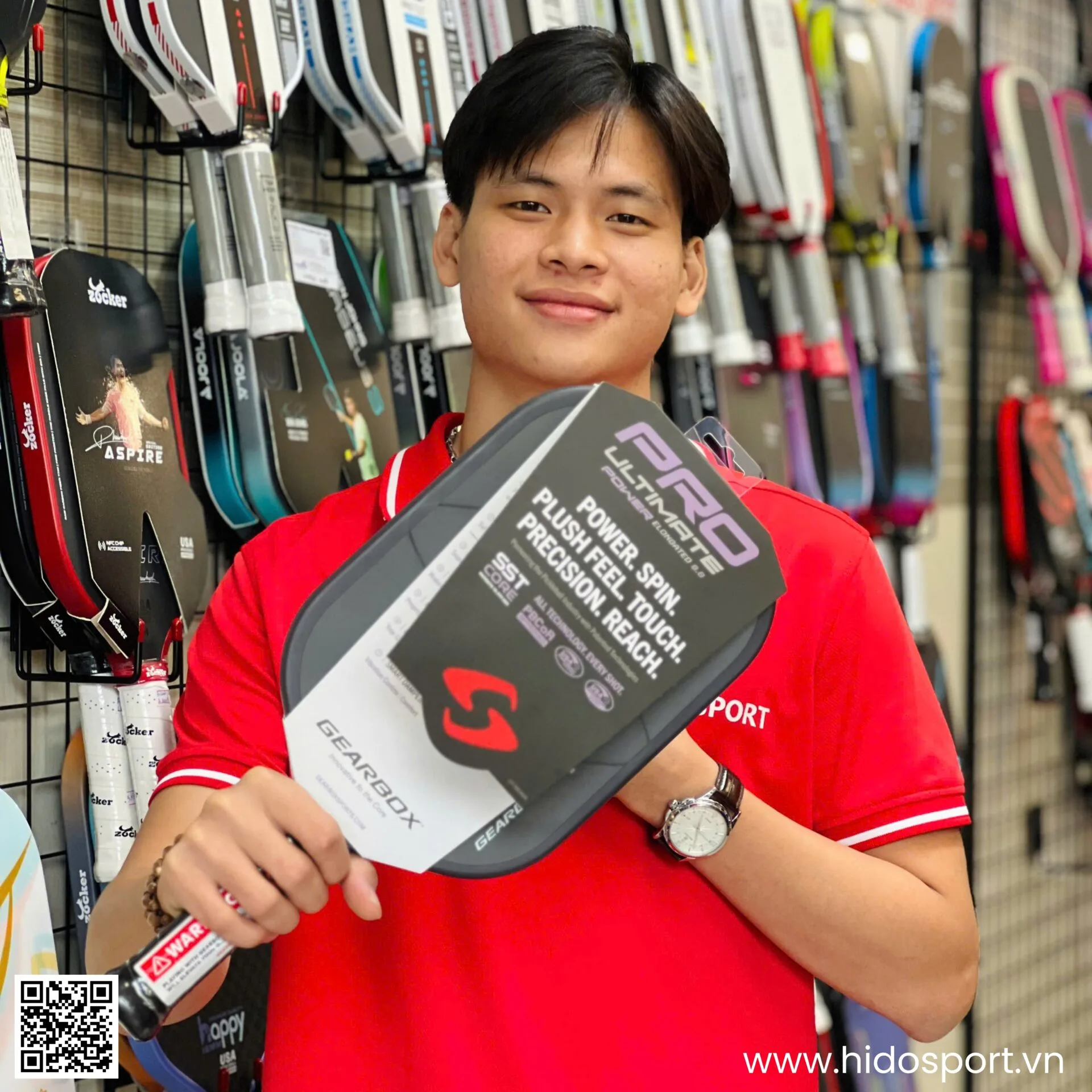 Danh Muc Pickleball Gearbox Hinh Anh Thuc Te Tai Hido Sport 001