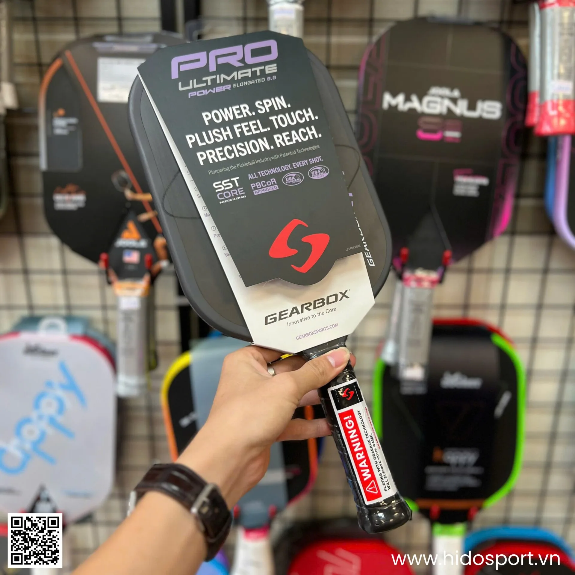 Danh Muc Pickleball Gearbox Hinh Anh Thuc Te Tai Hido Sport 003