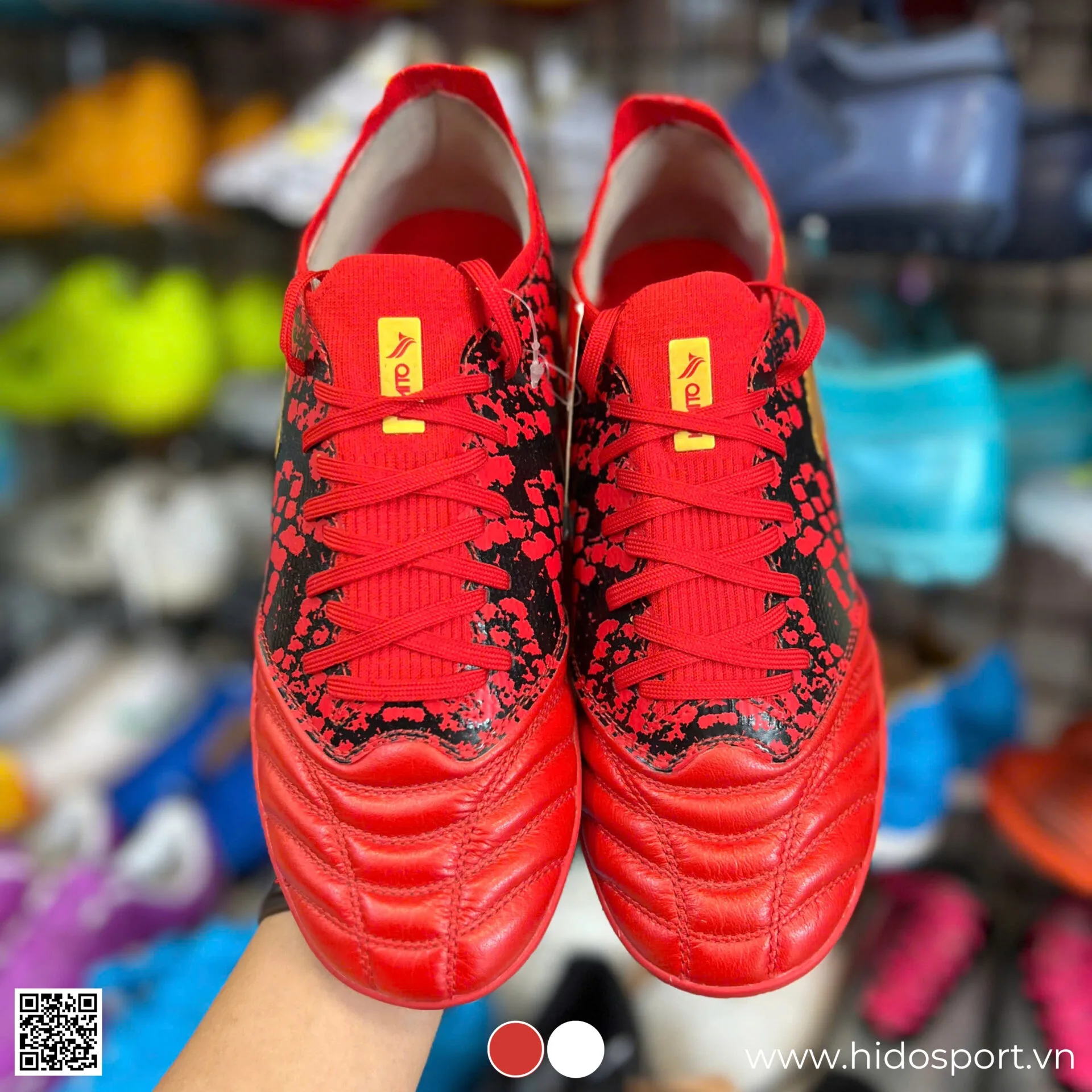 (TITLE)% Giay Bong Da Kamito President Tf San Co Nhan Tao Do Hinh Anhp Thuc Te Tai Hido Sport 03