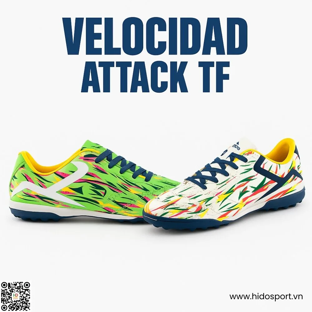 Giày Bóng Đá Kamito Velocidad Attack TF Chính Hãng 2025 - HIDO SPORT