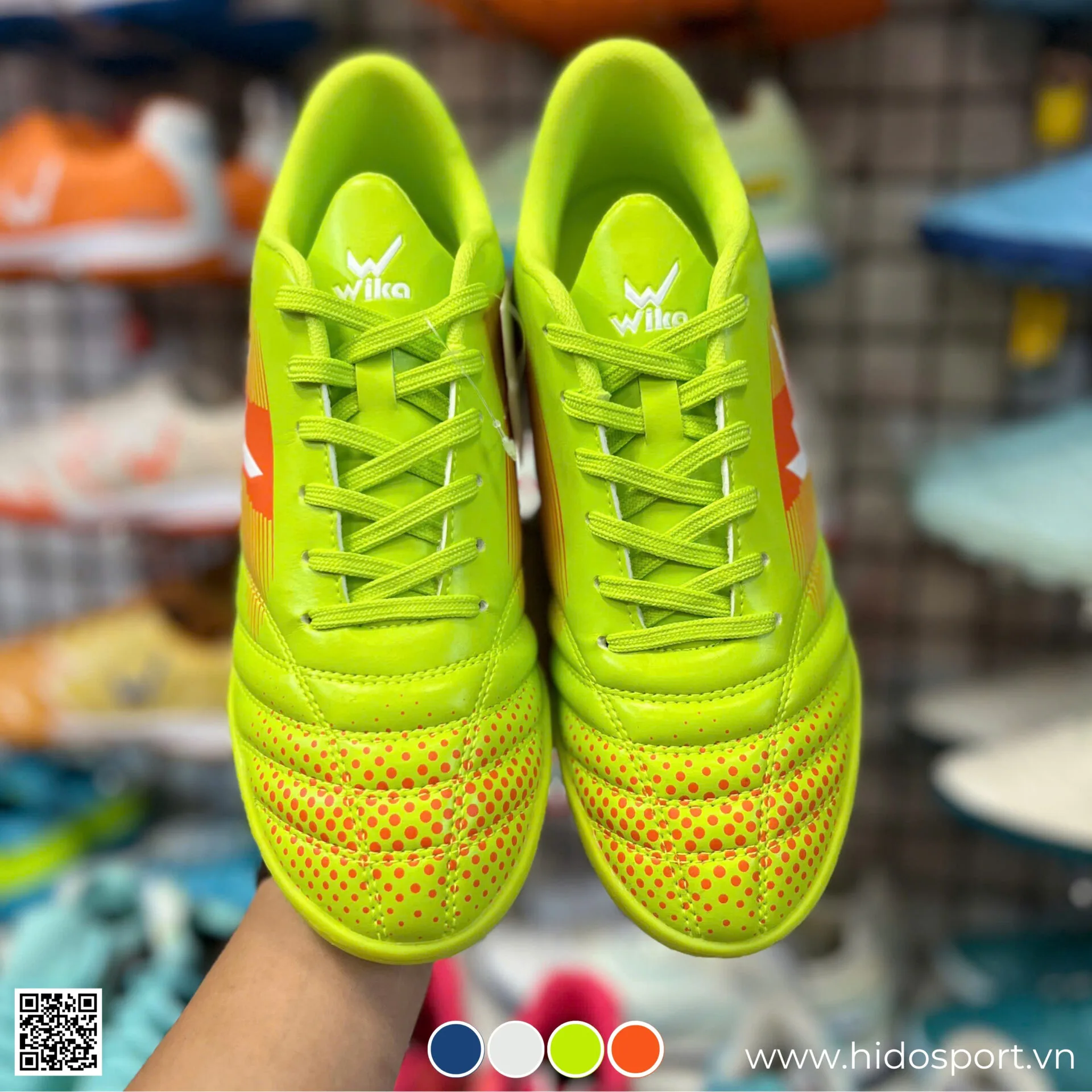 (TITLE)% Giay Bong Da Wika Blast X Tf San Co Nhan Tao Chuoi Hinh Anh Thuc Te Tai Hido Sport 02