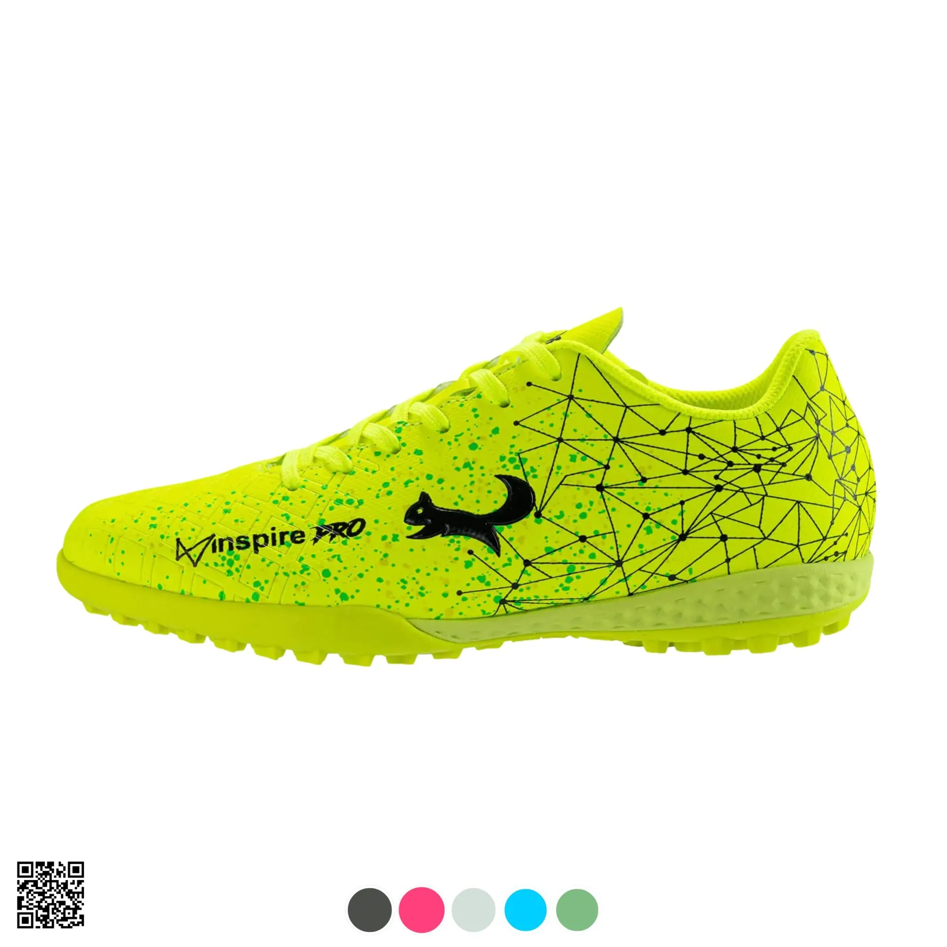 (TITLE)% Giay Bong Da Zocker Inspire Pro Tf San Co Nhan Tao Xanh Da Quang Hinh Anh Thuc Te Tai Hido Sport 01