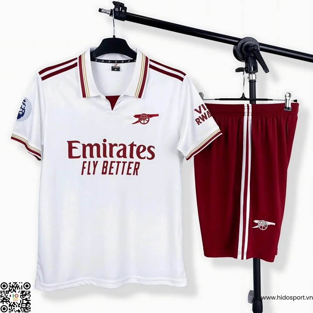 Quần Áo Arsenal Màu Trắng Sân Khách Thứ 3 2025-2026 - HIDO SPORT