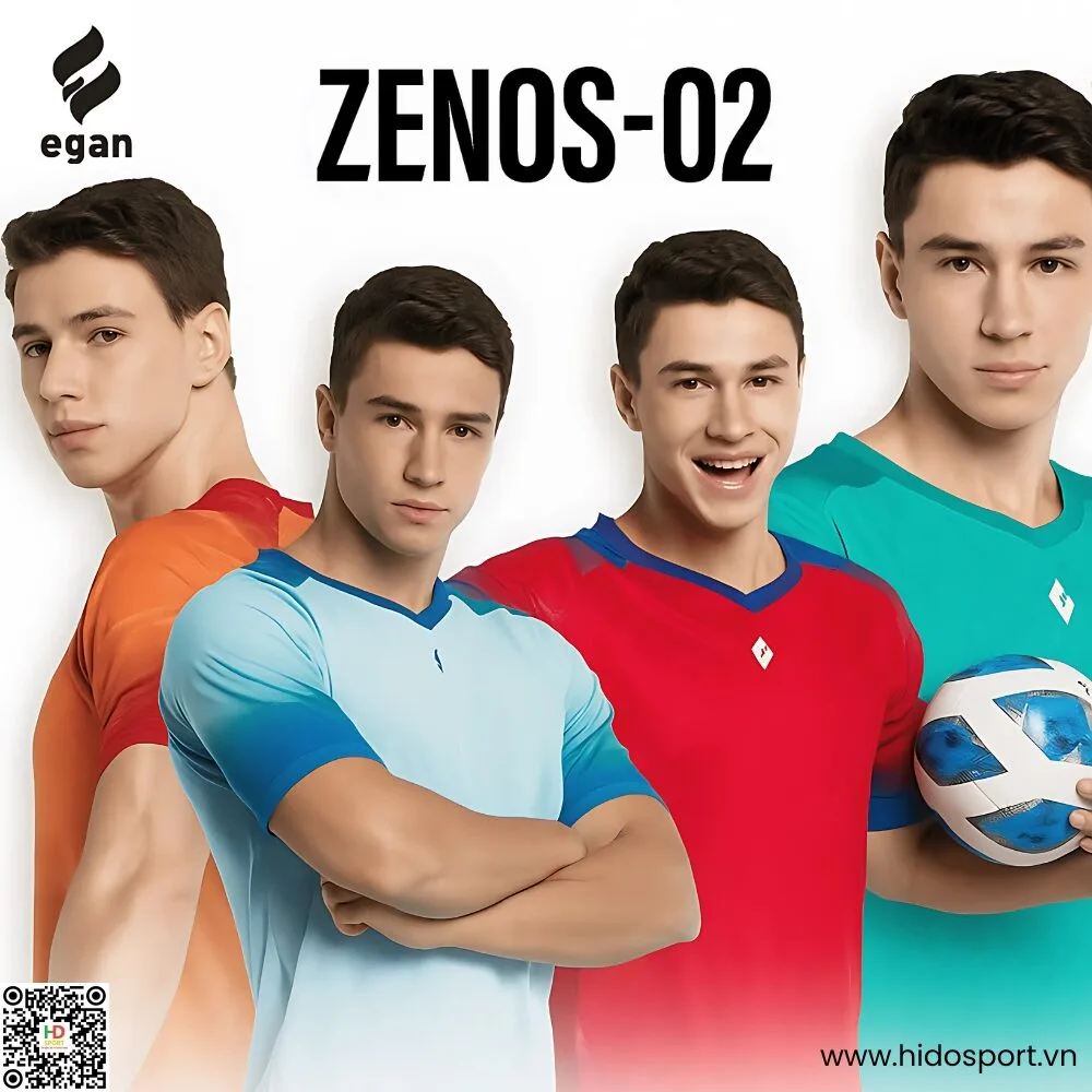 Quần áo đá banh không logo Egan Zenos 02 - HIDO SPORT
