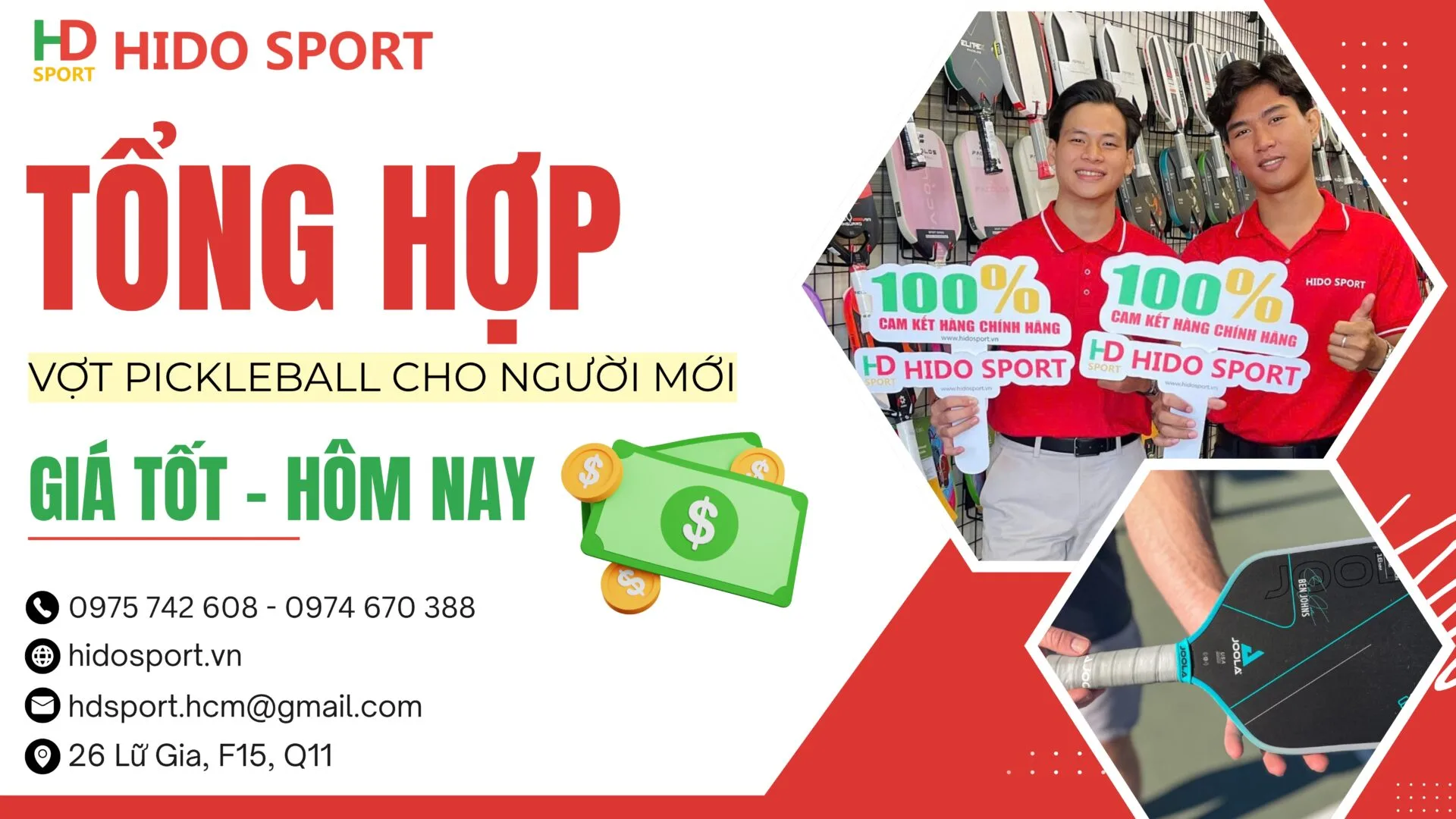 Tong Hop Vot Pickleball Cho Nguoi Moi Gia Tot 05