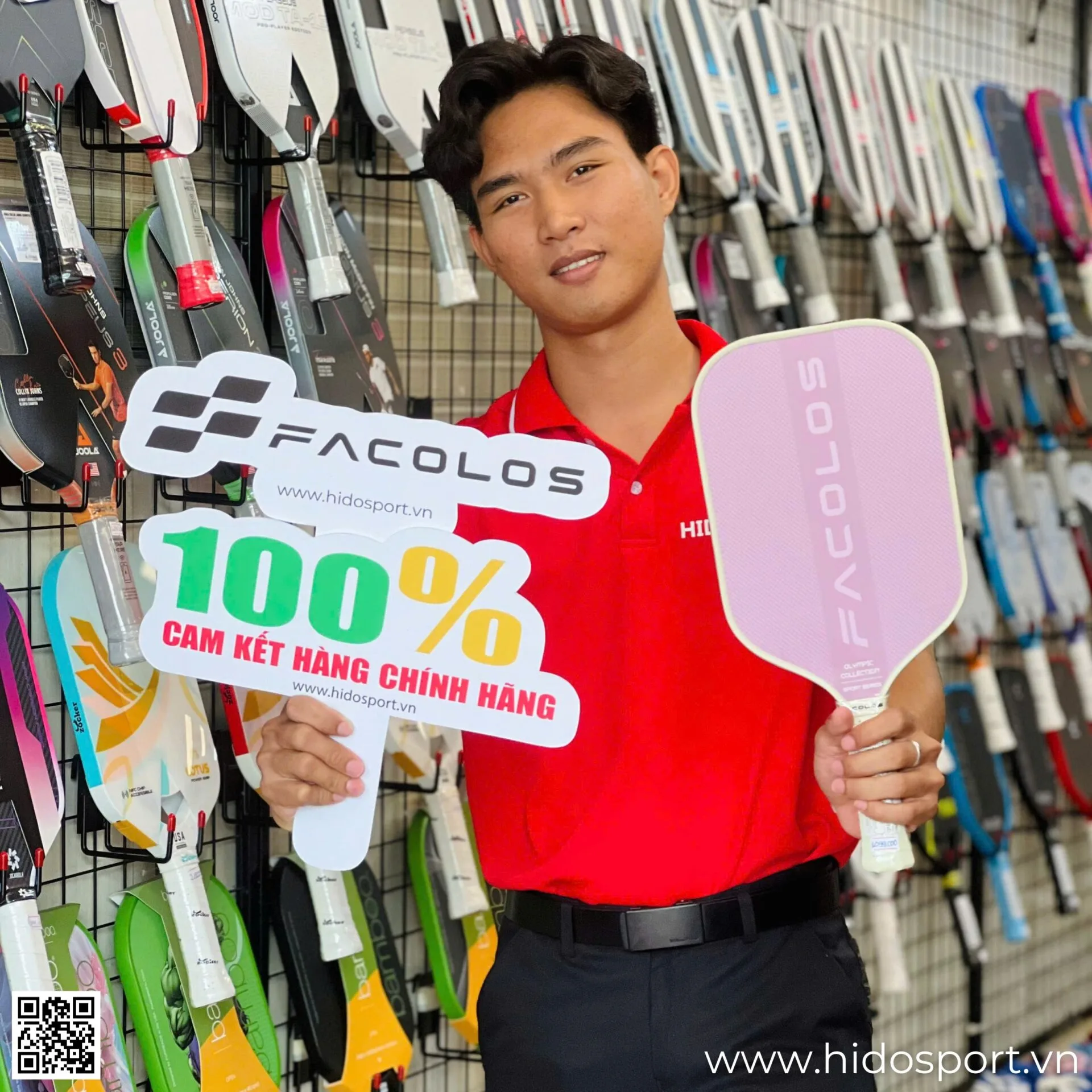 (TITLE)% Vot Pickleball Chinh Hang Duoi 3 Trieu Chat Luong Cho Nguoi Moi Choi Hido Sport 005