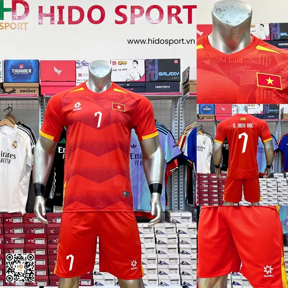 (TITLE)% Áo Nguyễn Đình Bắc Số 7 Đội Tuyển Việt Nam 2025 - SN F2