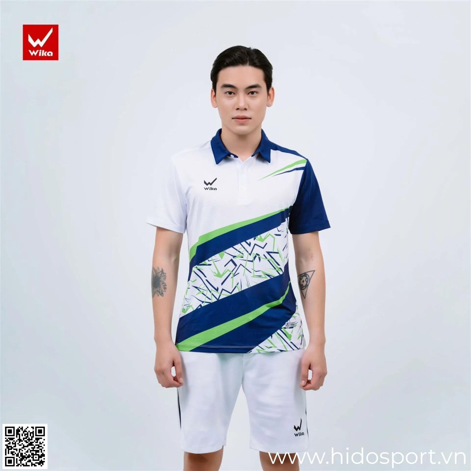 (TITLE)% Ao Polo Pickleball Thiet Ke Chinh Hang Wika Kiba Mau Navy 005