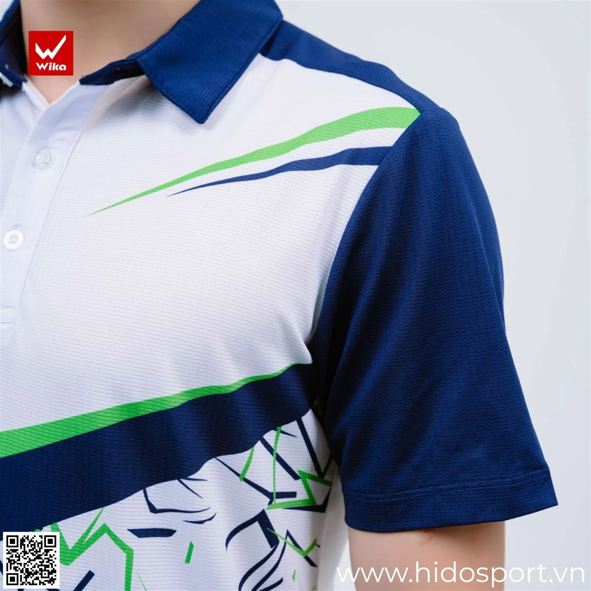 (TITLE)% Ao Polo Pickleball Thiet Ke Chinh Hang Wika Kiba Mau Navy 008