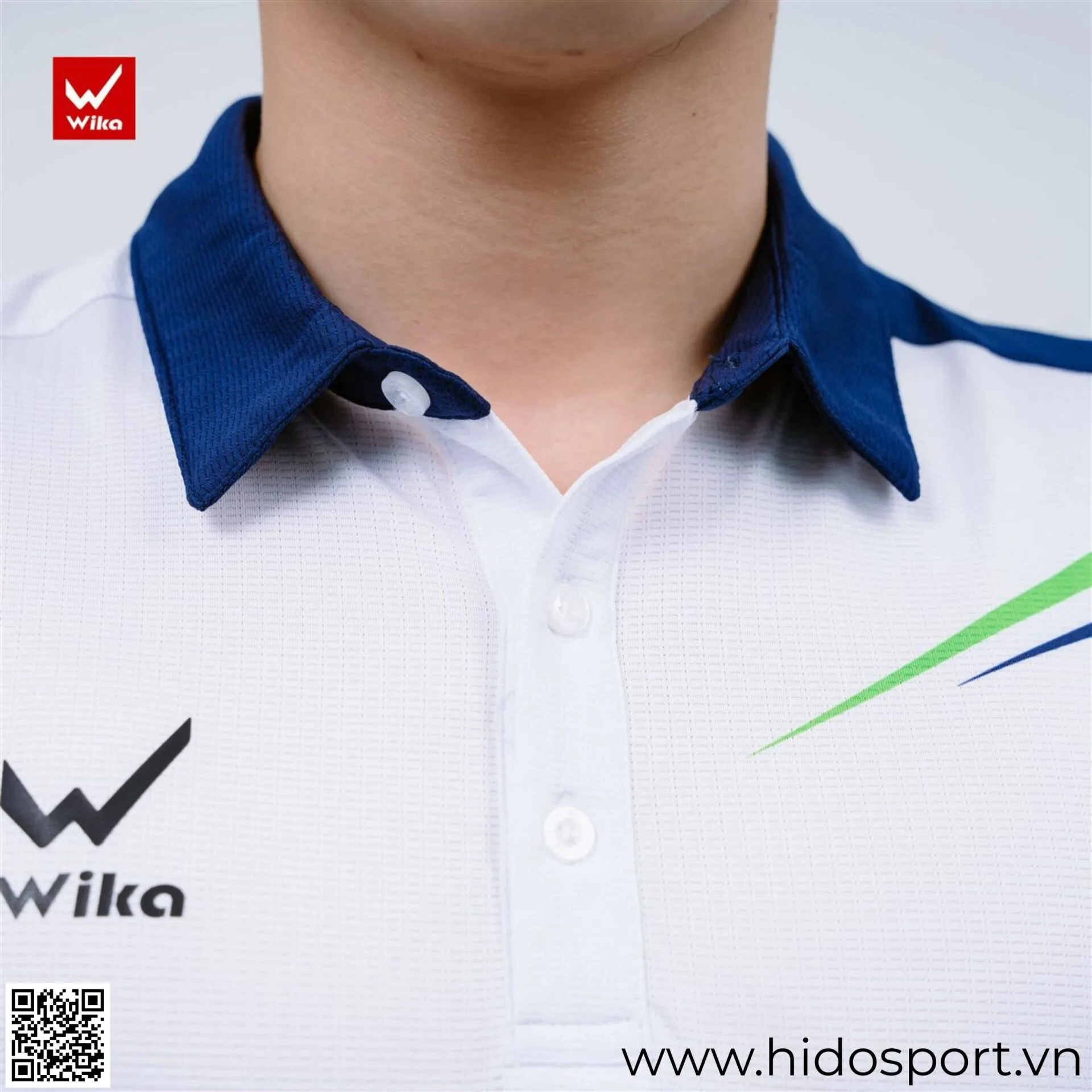 (TITLE)% Ao Polo Pickleball Thiet Ke Chinh Hang Wika Kiba Mau Navy 009