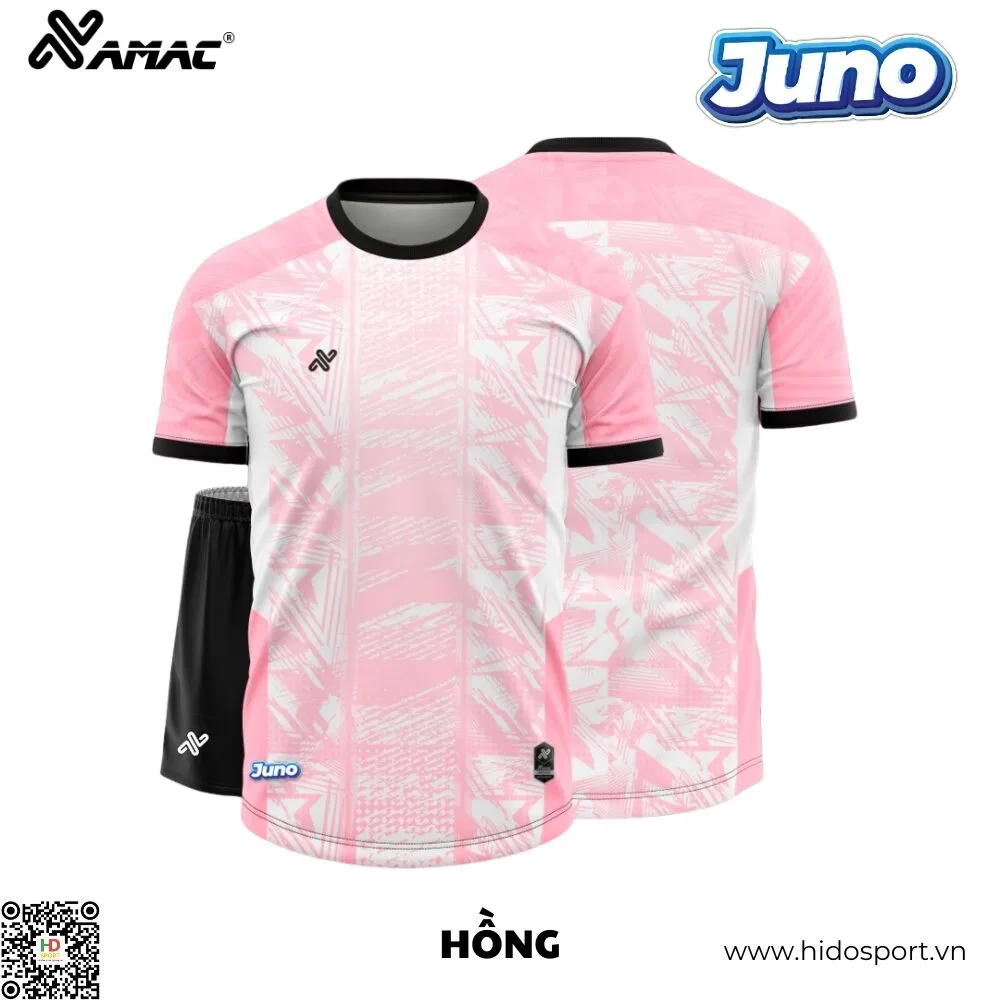 (TITLE)% Quần Áo Bóng Đá Thiết Kế Chính Hãng Amac JUNO 2025 - Hồng