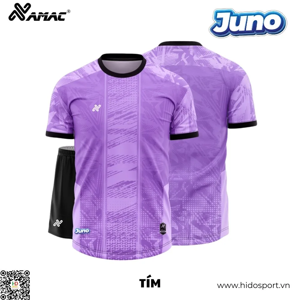 (TITLE)% Quần Áo Bóng Đá Thiết Kế Chính Hãng Amac JUNO 2025 - Tím