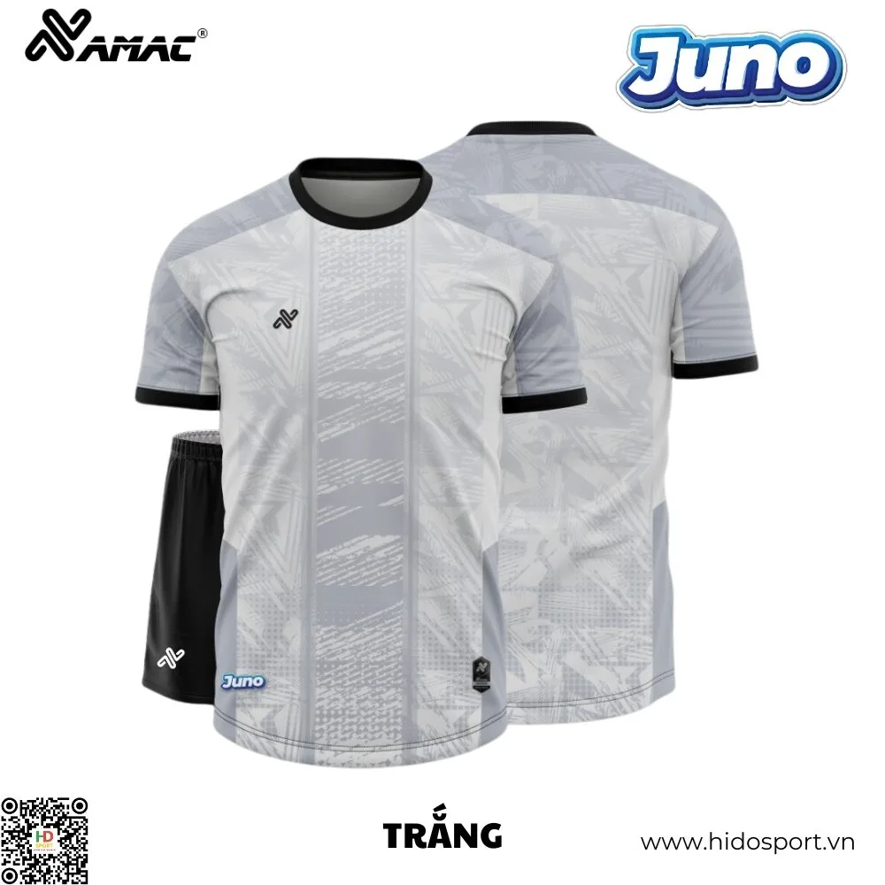 (TITLE)% Quần Áo Bóng Đá Thiết Kế Chính Hãng Amac JUNO 2025 - Trắng