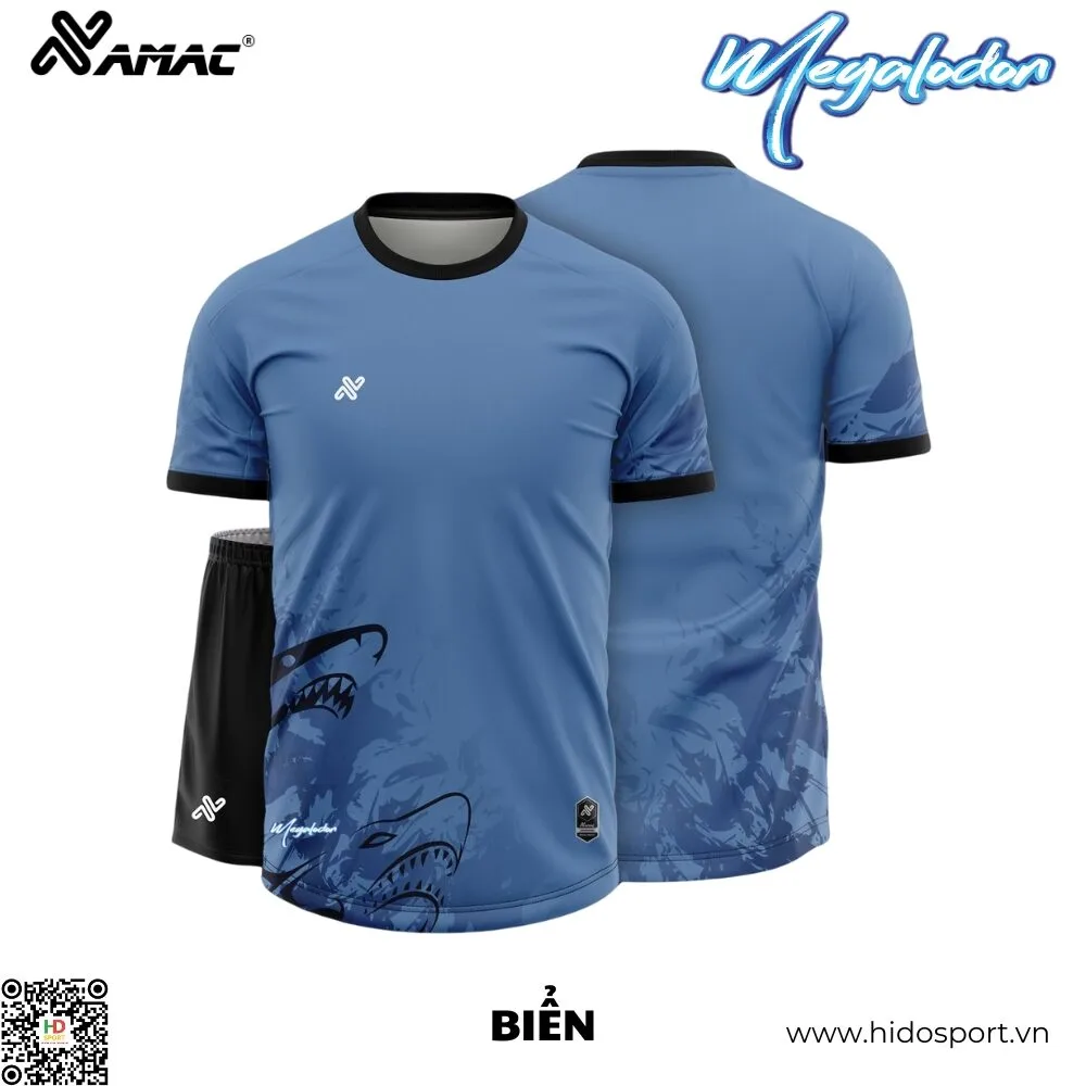 (TITLE)% Quần Áo Bóng Đá Thiết Kế Chính Hãng Amac MEGALODON 2025 - Biển