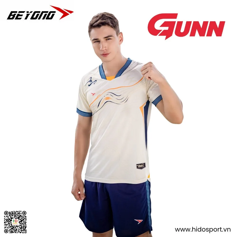 (TITLE)% Quần Áo Bóng Đá Thiết Kế Chính Hãng Beyono Gunn 2025 - Kem