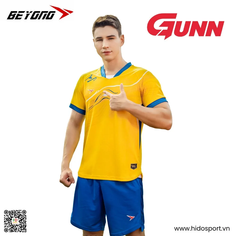 (TITLE)% Quần Áo Bóng Đá Thiết Kế Chính Hãng Beyono Gunn 2025 - Vàng