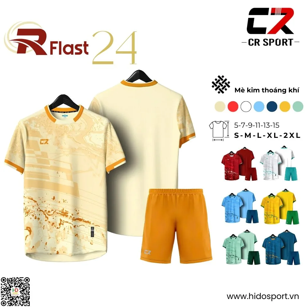 Quần Áo Bóng Đá Thiết Kế Chính Hãng CR FLAST 24 2025 - HIDO SPORT