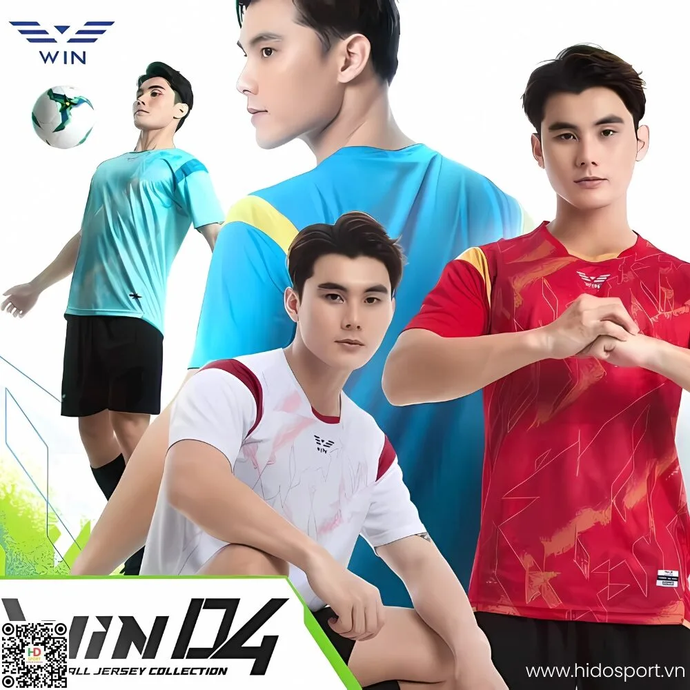 Quan Ao Da Banh Khong Logo Win 04 Hido Sport