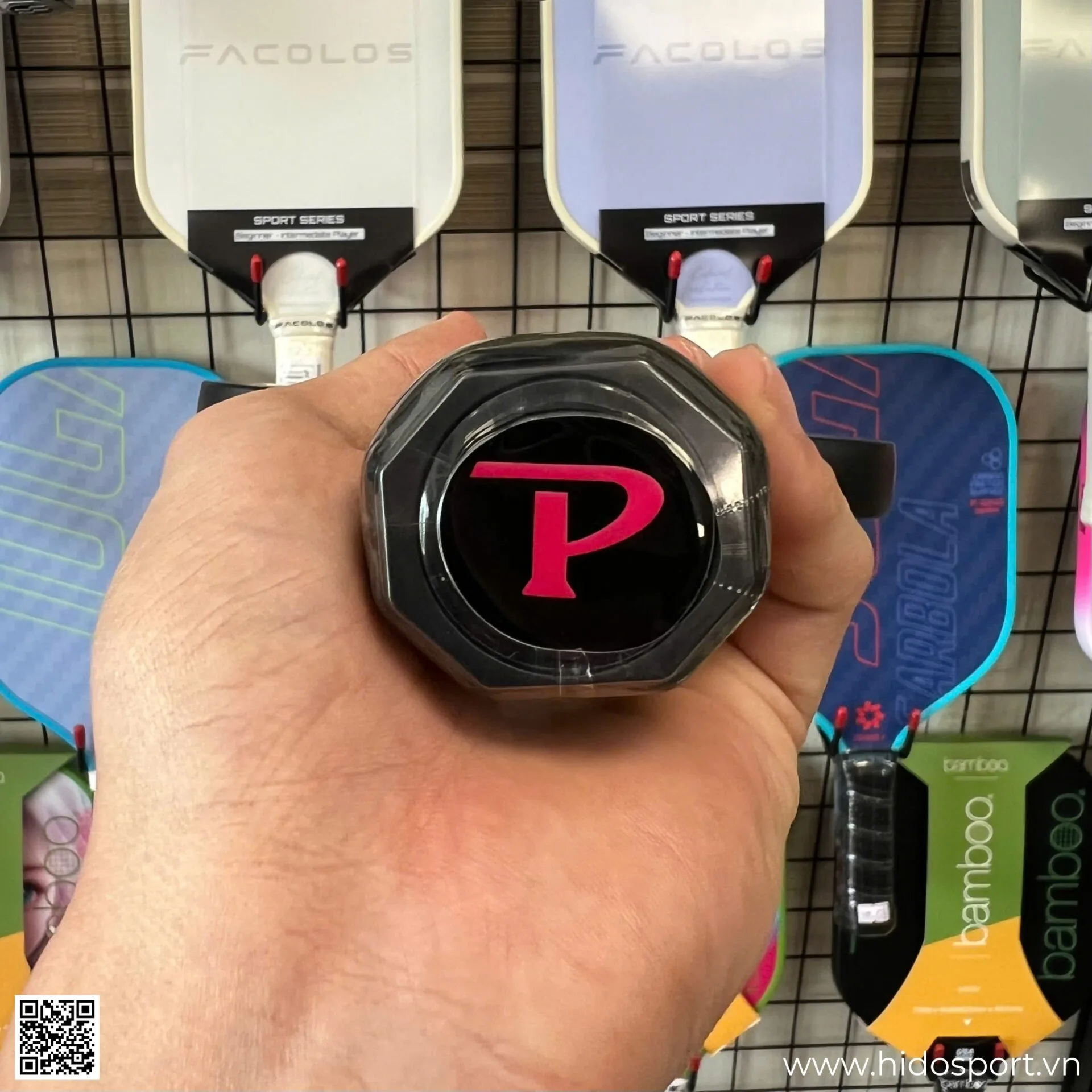 (TITLE)% Vot Pickleball Promax P 249 14mm Chinh Hang 2025 Hinh Anh Thuc Te Tai Hido Sport 06