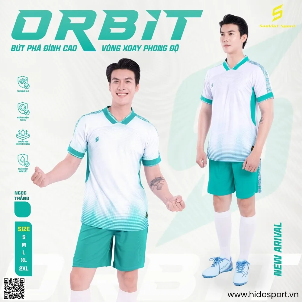 (TITLE)% BST 6 MÀU - Quần Áo Bóng Đá Thiết Kế Chính Hãng SAO VIỆT ORBIT 2025 - Ngọc