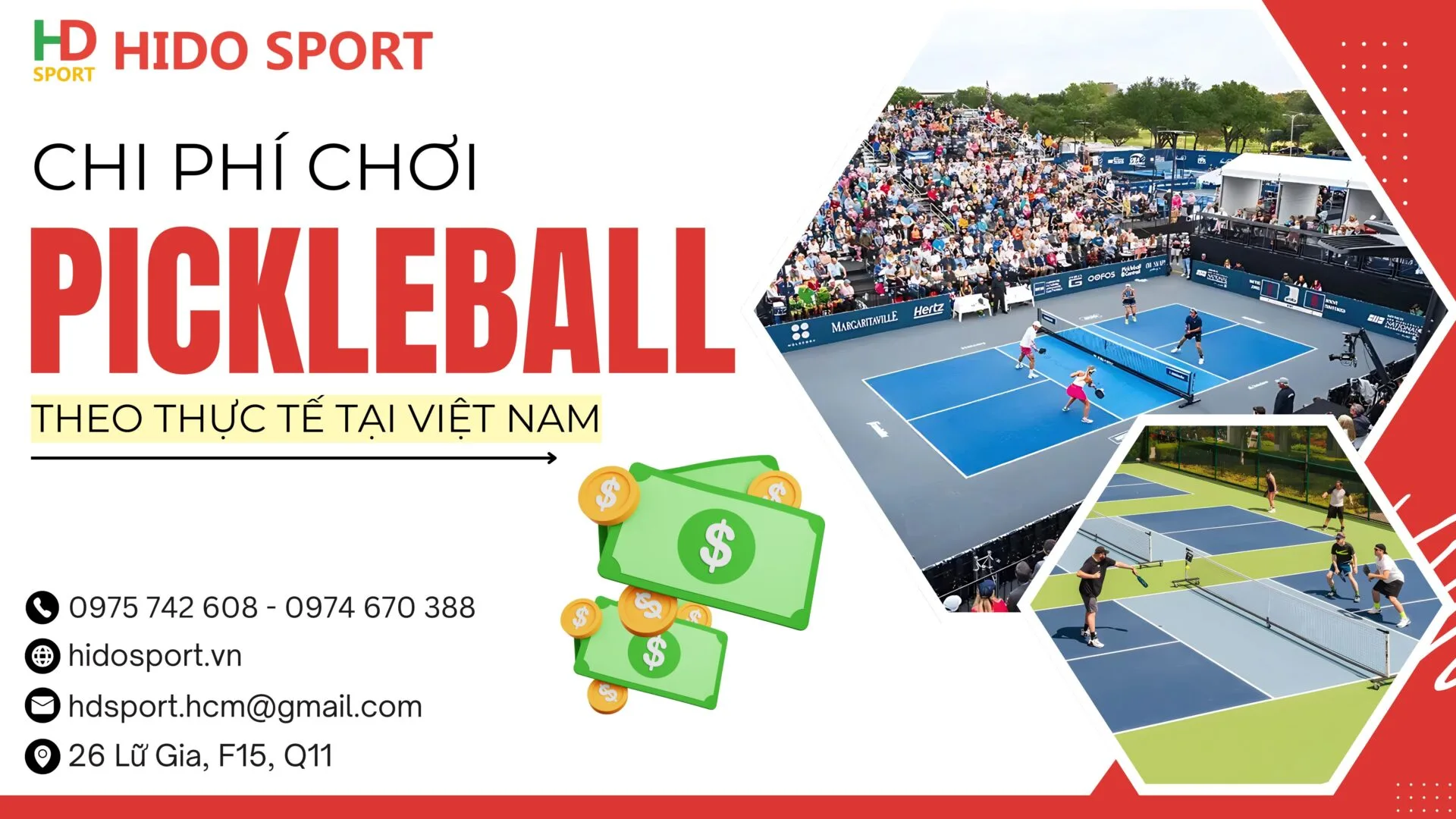 Chi Phi Choi Pickleball Theo Thuc Te Tai Viet Nam Mot Ngay Mot Tuan Mot Thang Het Bao Nhieu