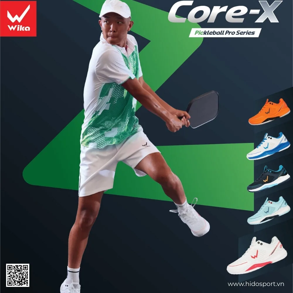 (TITLE)% Giày Pickleball Quang Dương Wika Merik Chính Hãng - 1