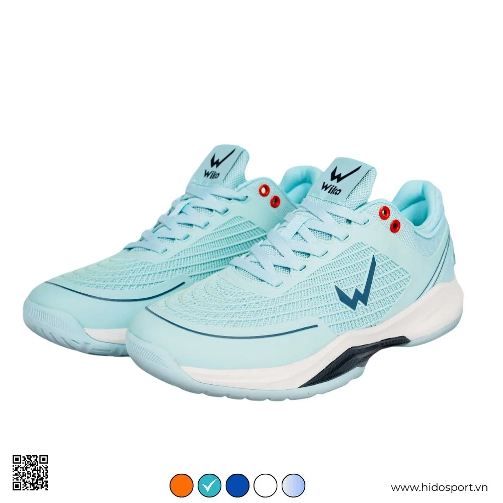 (TITLE)% Giày Pickleball Quang Dương Wika Merik Chính Hãng - Xanh Ngọc