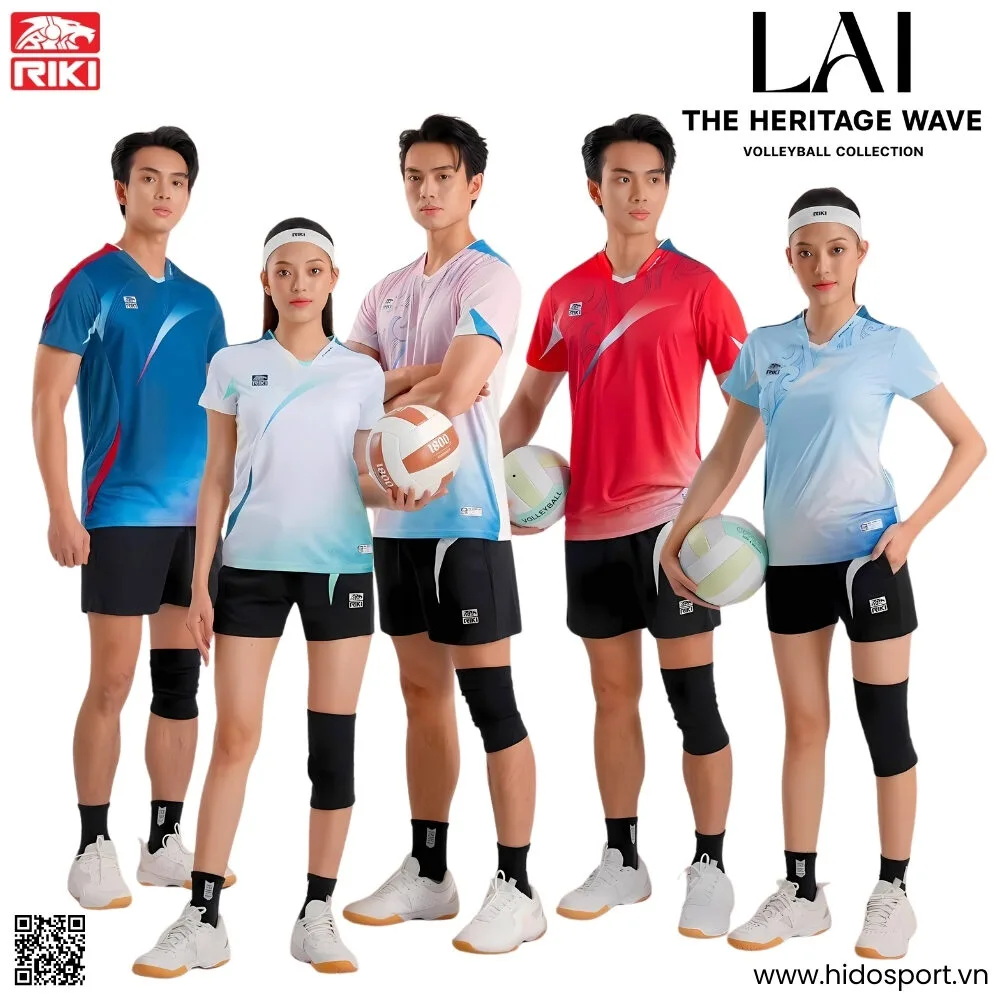 Quần Áo Bóng Chuyền Thiết Kế Chính Hãng RIKI LAI 2025 - HIDO SPORT