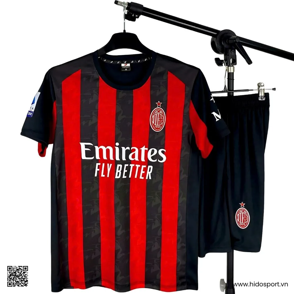 Quần Áo Bóng Đá AC Milan Sân Nhà 2025-2026 - HIDO SPORT