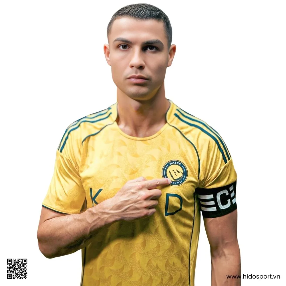 Quần Áo Bóng Đá Al Nassr Sân Nhà 25/26 Màu Vàng - HIDO SPORT