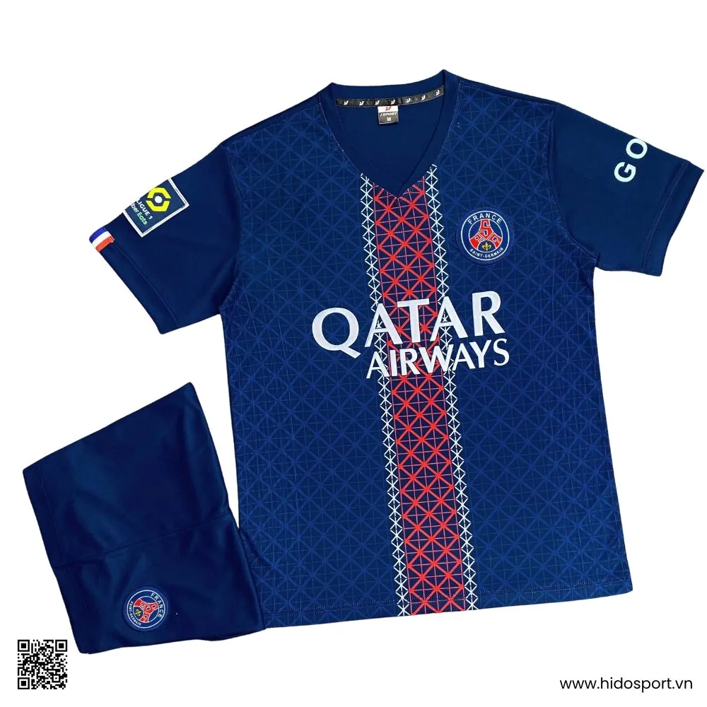 (TITLE)% Quần Áo Bóng Đá PSG Màu Xanh Sân Nhà 2025-2026 - 1