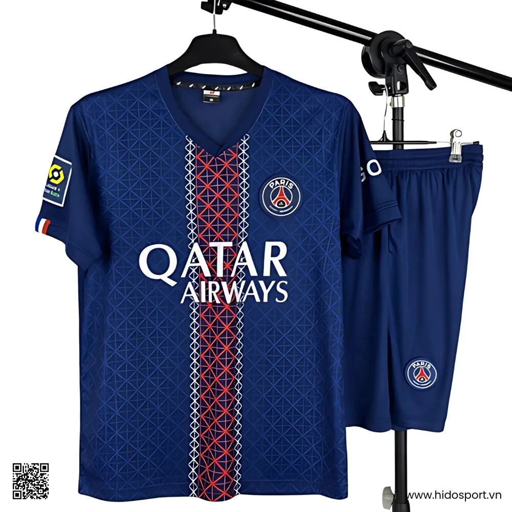 Quần Áo Bóng Đá PSG Màu Xanh Sân Nhà 2025-2026 - HIDO SPORT
