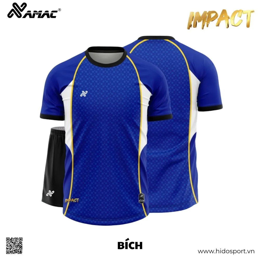 (TITLE)% BST 8 MÀU - Quần Áo Bóng Đá Thiết Kế Chính Hãng AMAC IMPACT 2025 - Xanh Bích