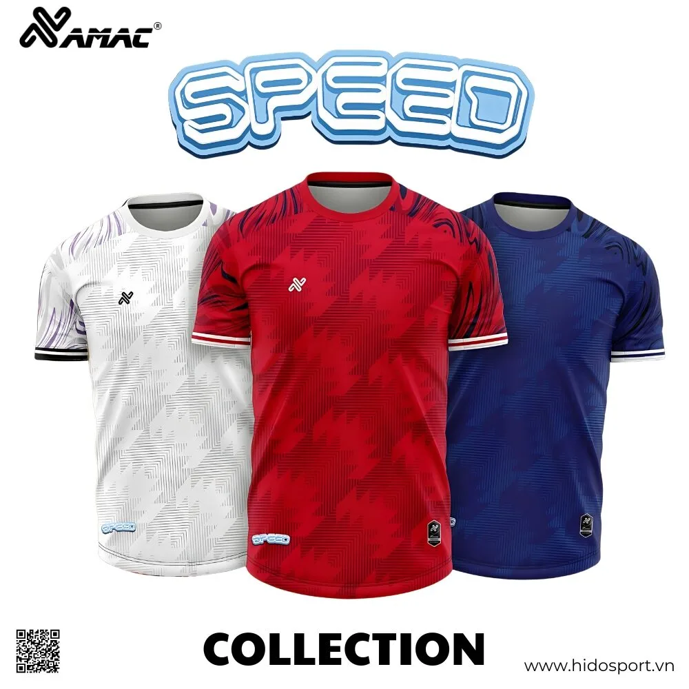 Quần Áo Bóng Đá Thiết Kế Chính Hãng AMAC SPEED 2025 - HIDO SPORT