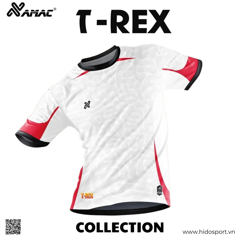 BST 7 MÀU - Quần Áo Bóng Đá Thiết Kế Chính Hãng AMAC T-REX 2025 - HIDO SPORT