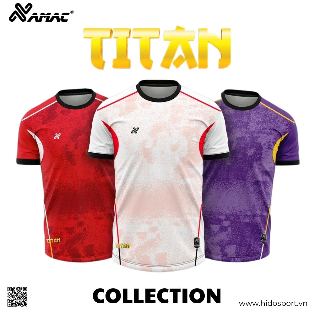 Quần Áo Bóng Đá Thiết Kế Chính Hãng Amac TITAN 2025 - HIDO SPORT
