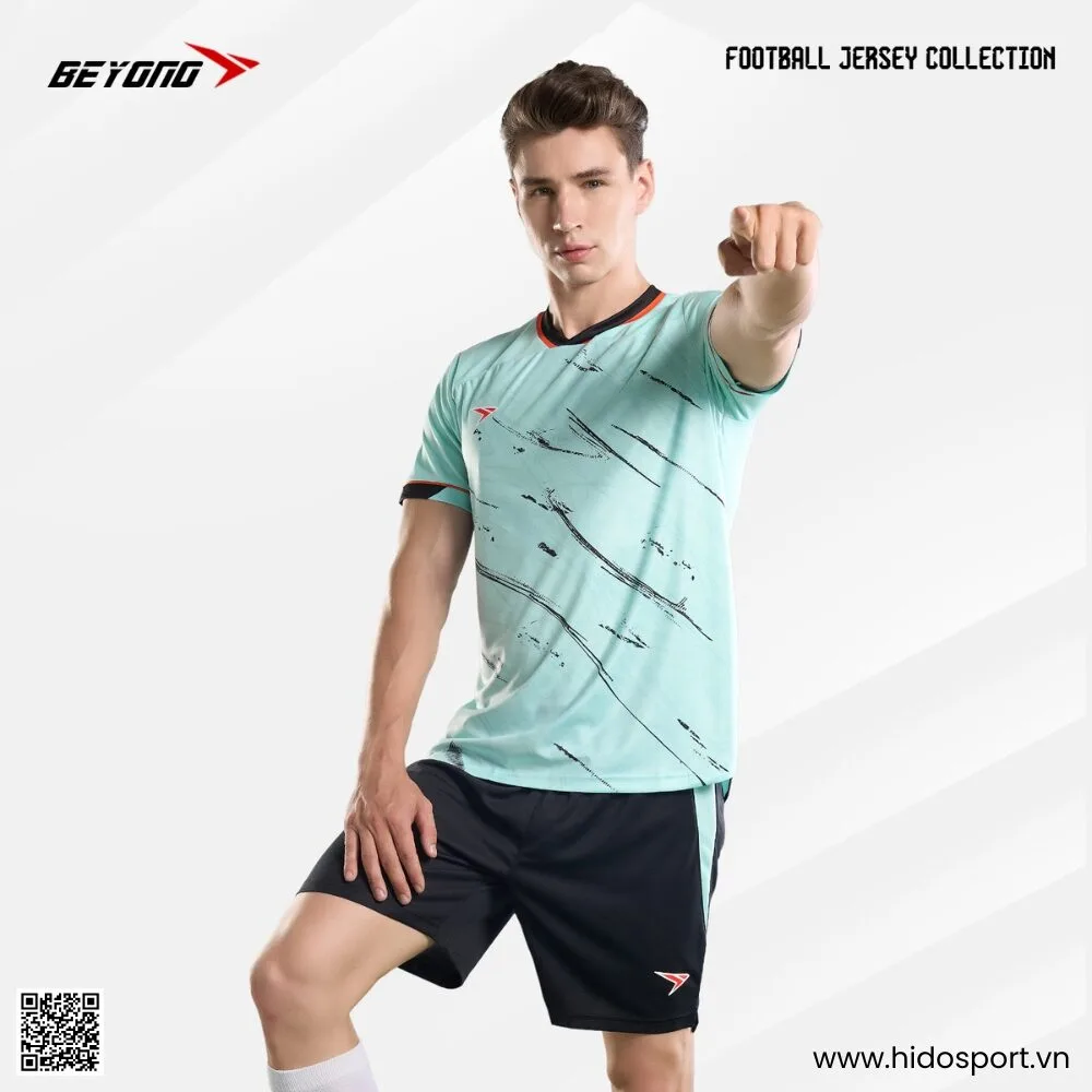 (TITLE)% BST 4 MÀU - Quần Áo Bóng Đá Thiết Kế Chính Hãng BEYONO GAIN 2025 - Xanh Mint