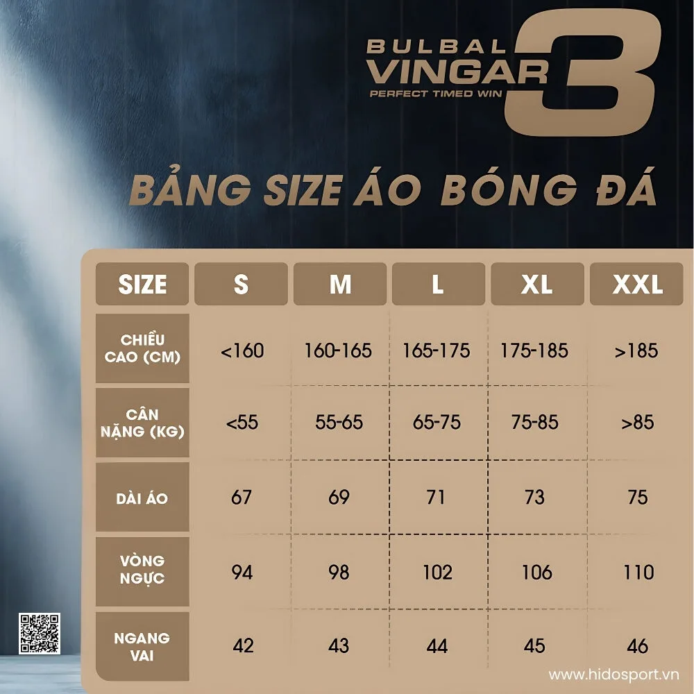 (TITLE)% BST 6 MÀU - Quần Áo Bóng Đá Thiết Kế Chính Hãng BULBAL VINGAR 3 2025 - Size