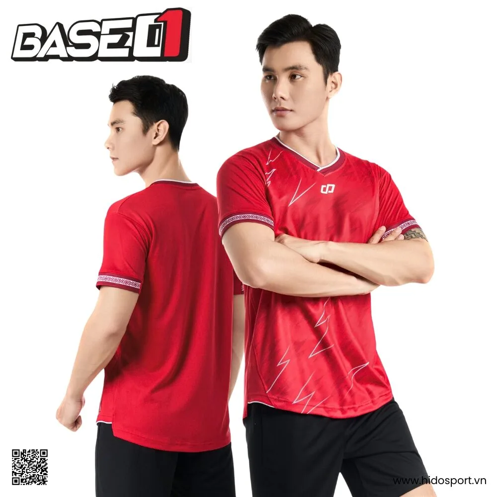 (TITLE)% BST 7 MÀU - Quần Áo Bóng Đá Thiết Kế Chính Hãng CP BASE 01 2025 - Đỏ