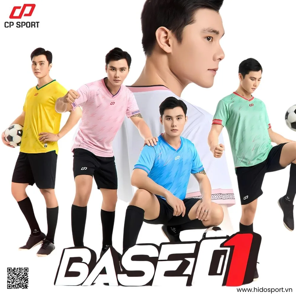 BST 7 MÀU - Quần Áo Bóng Đá Thiết Kế Chính Hãng CP BASE 01 2025 - HIDO SPORT