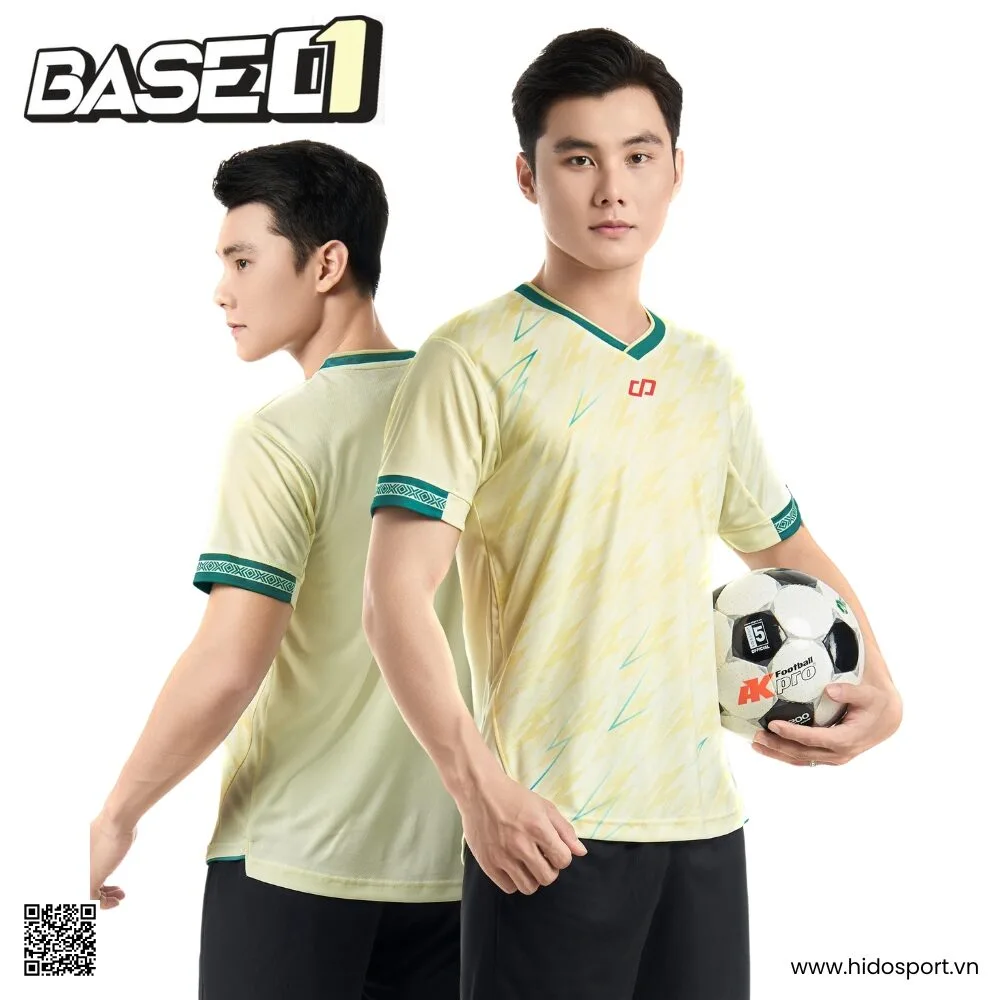 (TITLE)% BST 7 MÀU - Quần Áo Bóng Đá Thiết Kế Chính Hãng CP BASE 01 2025 - Kem