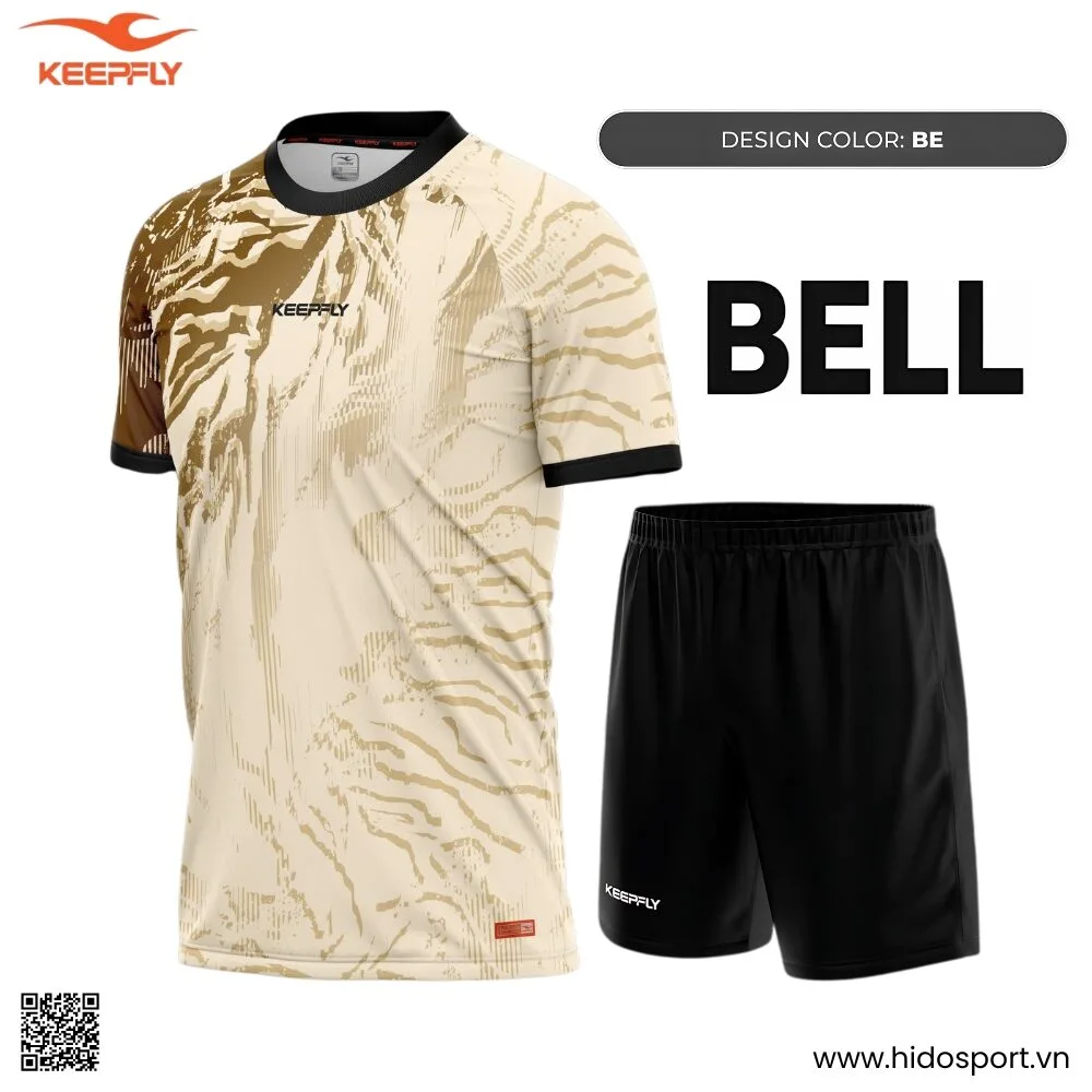 (TITLE)% Quần Áo Bóng Đá Thiết Kế Chính Hãng KEEPFLY BELL 2025 - Be