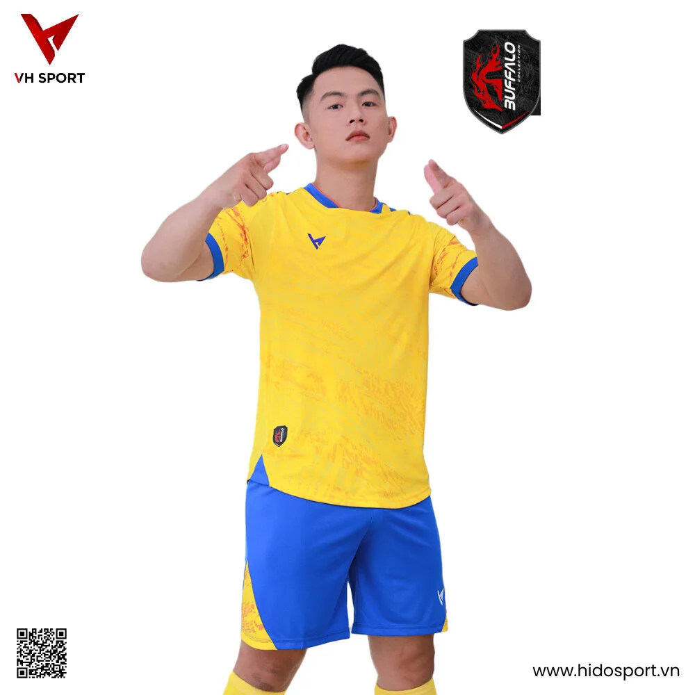 (TITLE)% Quần Áo Bóng Đá Thiết Kế Chính Hãng VH BUFFALO 2025 - Vàng