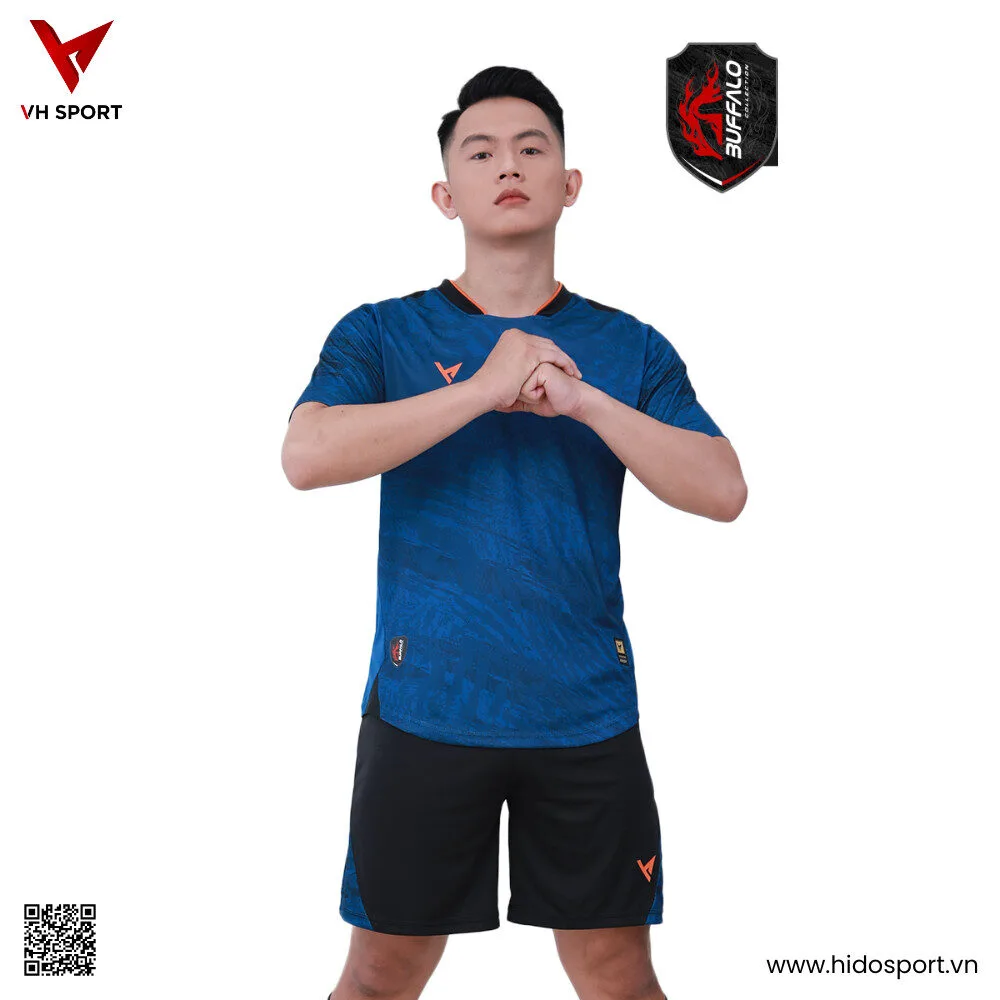 (TITLE)% Quần Áo Bóng Đá Thiết Kế Chính Hãng VH BUFFALO 2025 - Xanh Cổ Vịt
