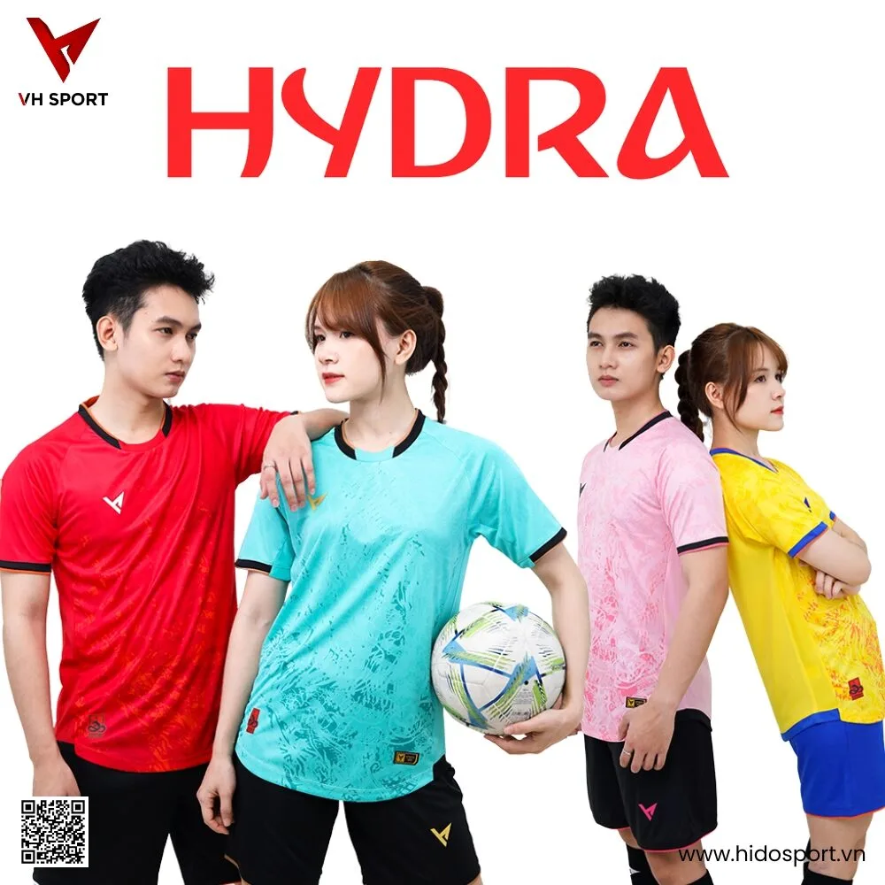 Quần áo đá banh không logo VH Hydra - HIDO SPORT
