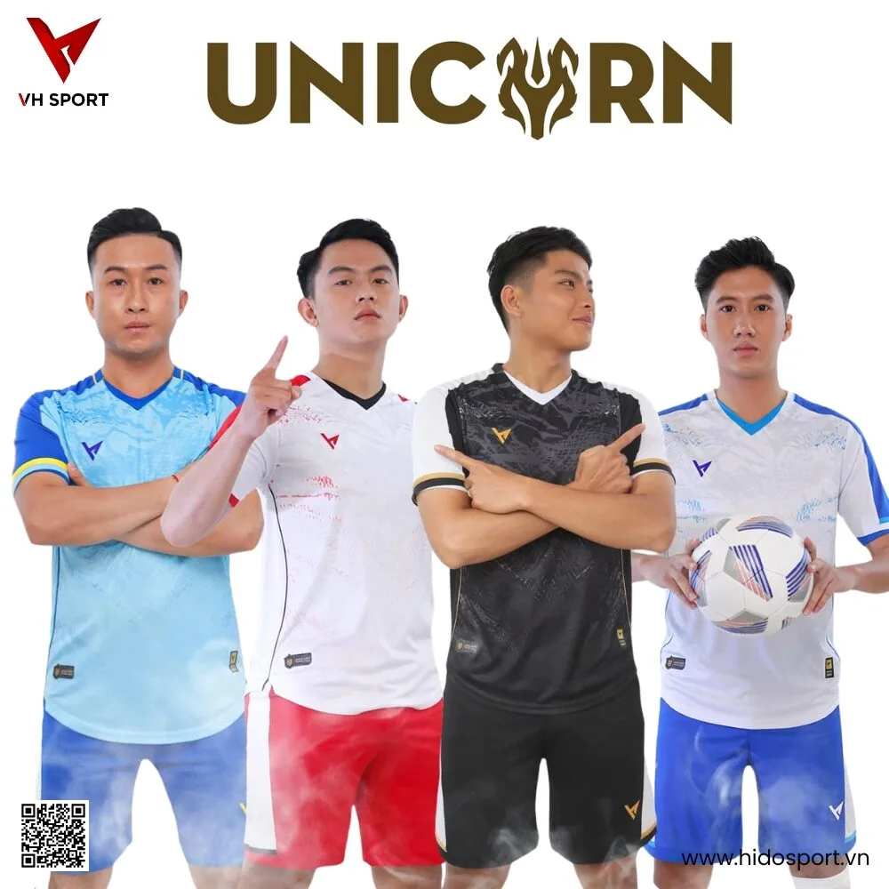 Quần áo đá banh không logo VH Unicorn - HIDO SPORT