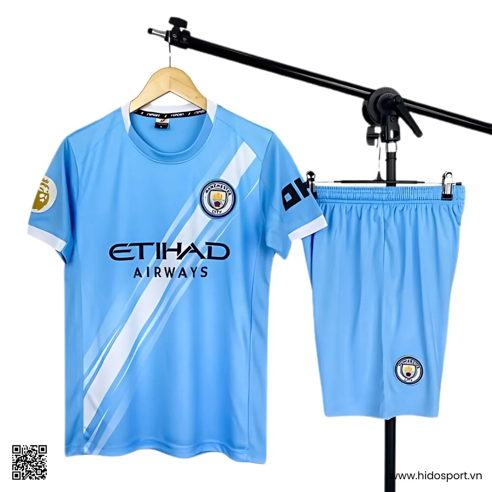 Quần Áo Man City Màu Xanh Sân Nhà 2025-2026 - HIDO SPORT