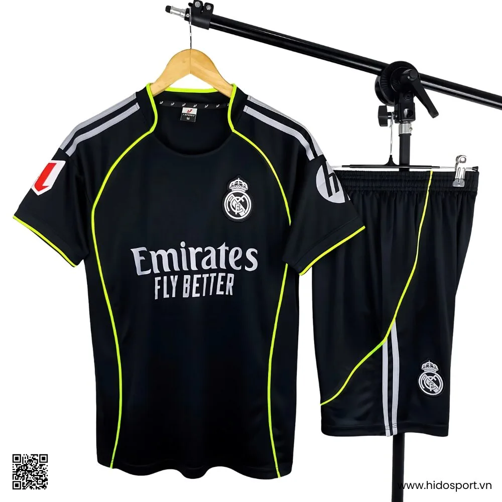 Quần Áo Real Madrid Sân Khách 2025-2026 - HIDO SPORT