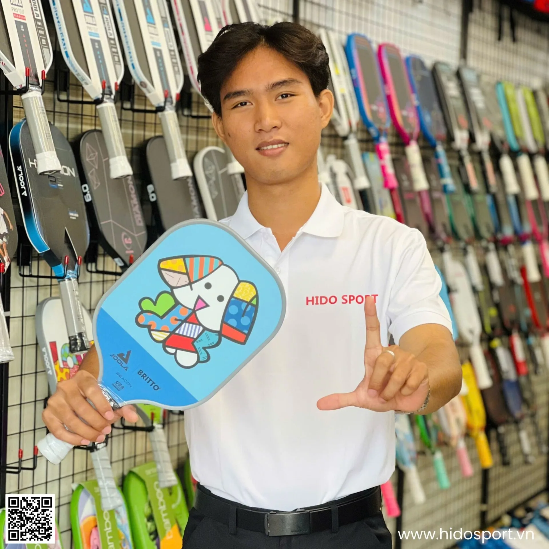 Vot Pickleball Tre Em Joola Britto Dog 100 Chinh Hang 001