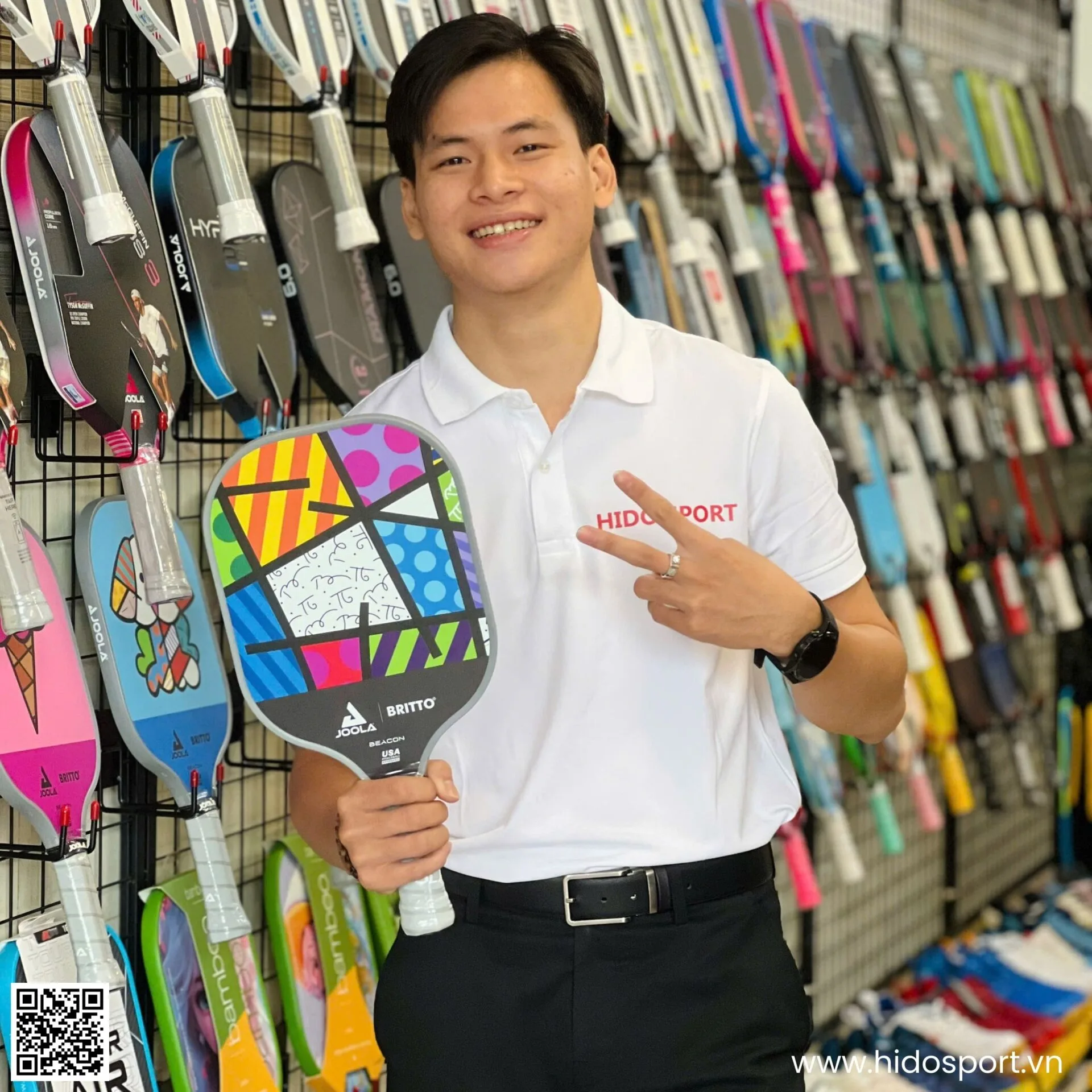 Vot Pickleball Tre Em Joola Britto Landscape Colorful 100 Chinh Hang 001